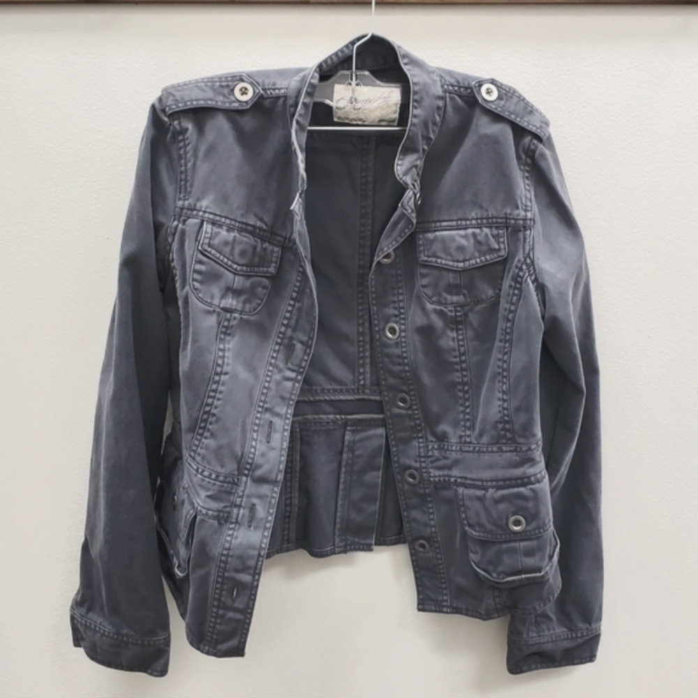 Aeropostale Charcoal Grey Jacket - Picture 2 of 6